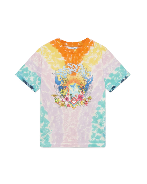 Koszulka z nadrukiem Tie Dye Surf Trip