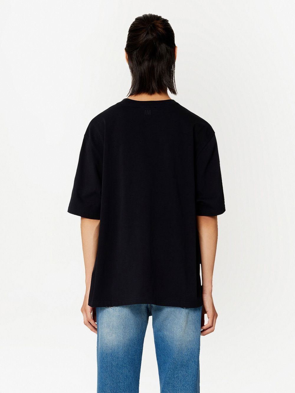 AMI Paris - T-Shirt Black Ami De Coeur
