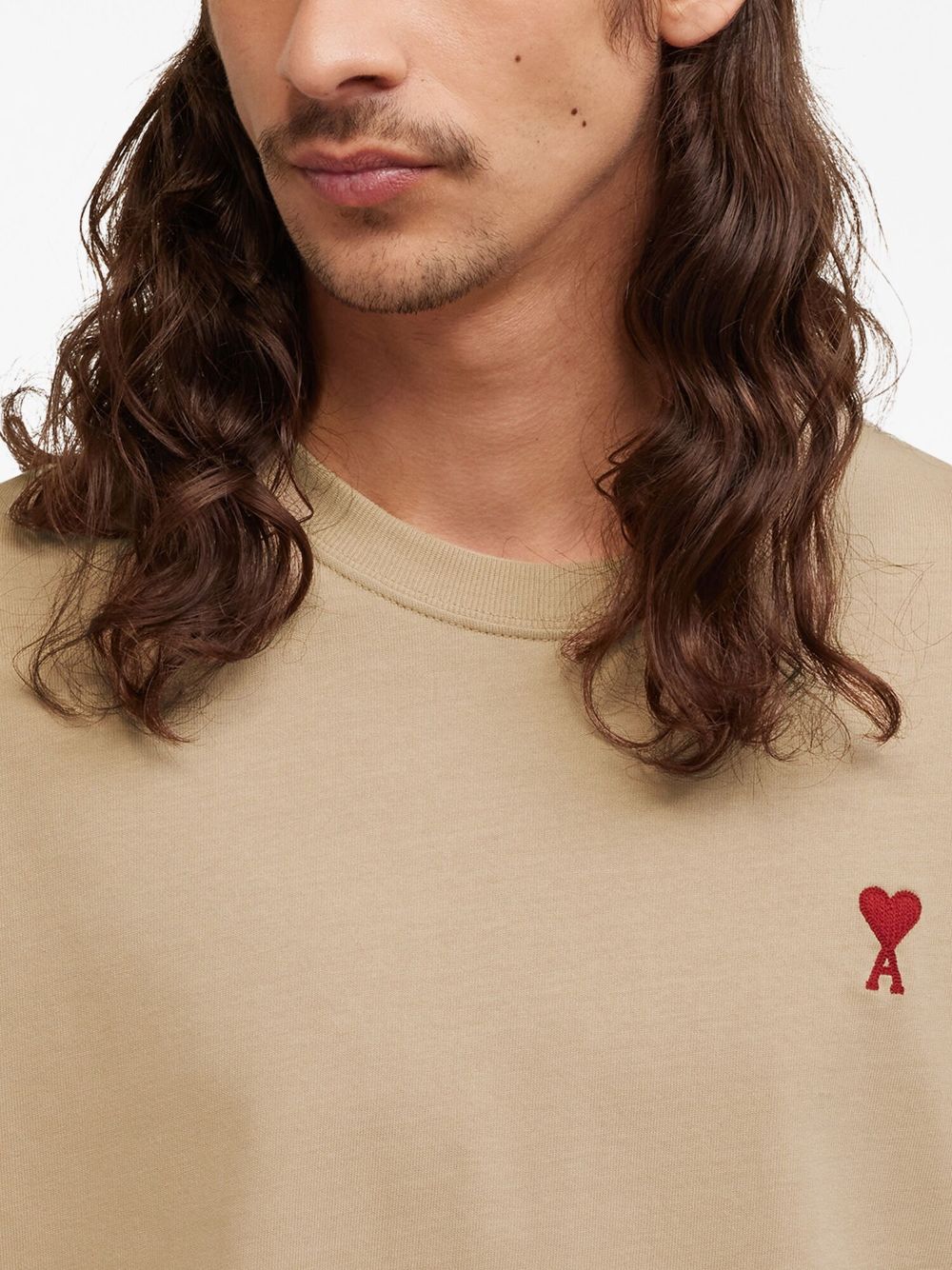 AMI Paris - T-Shirt Champagne Ami De Coeur