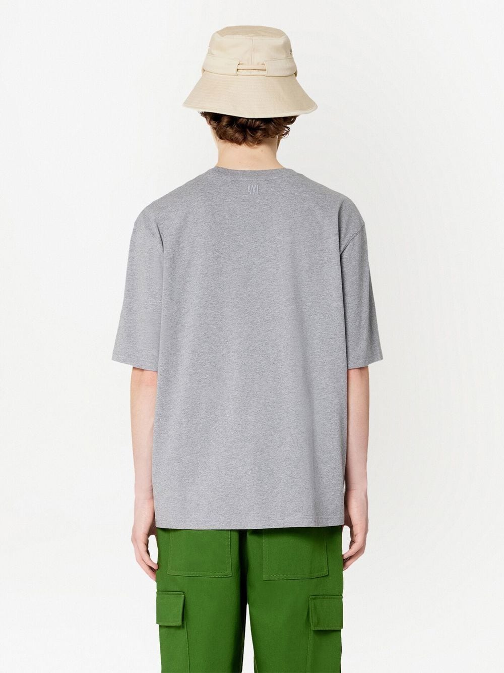 AMI Paris - T-Shirt Grey Ami De Coeur