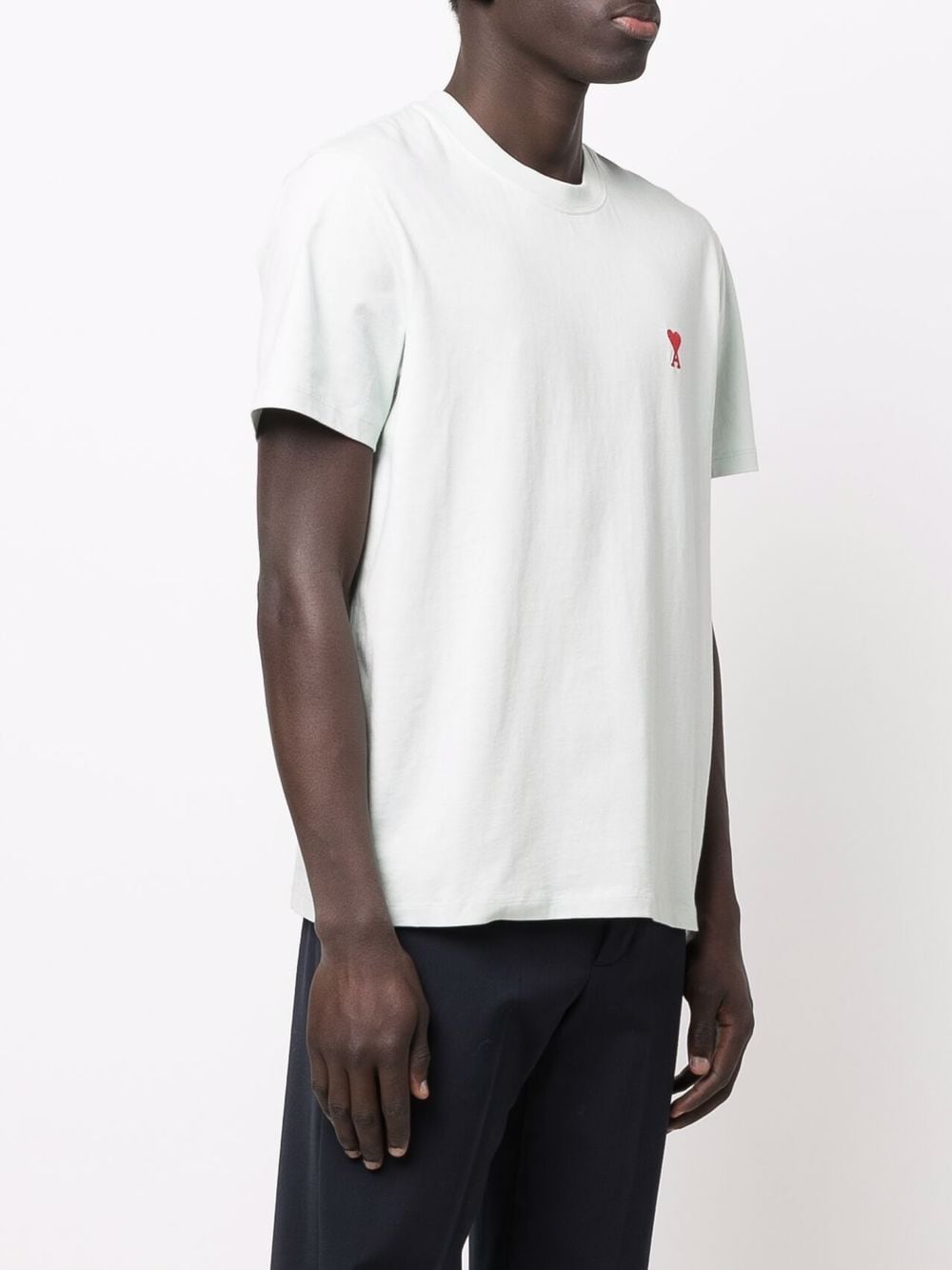 AMI Paris - T-shirt vert Ami de Cœur