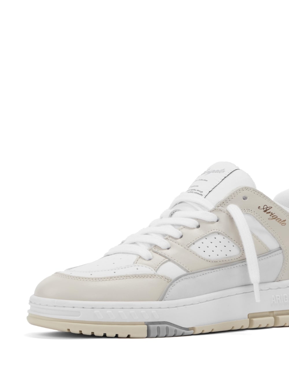 Axel Arigato - Baskets beige - Gris Area Lo