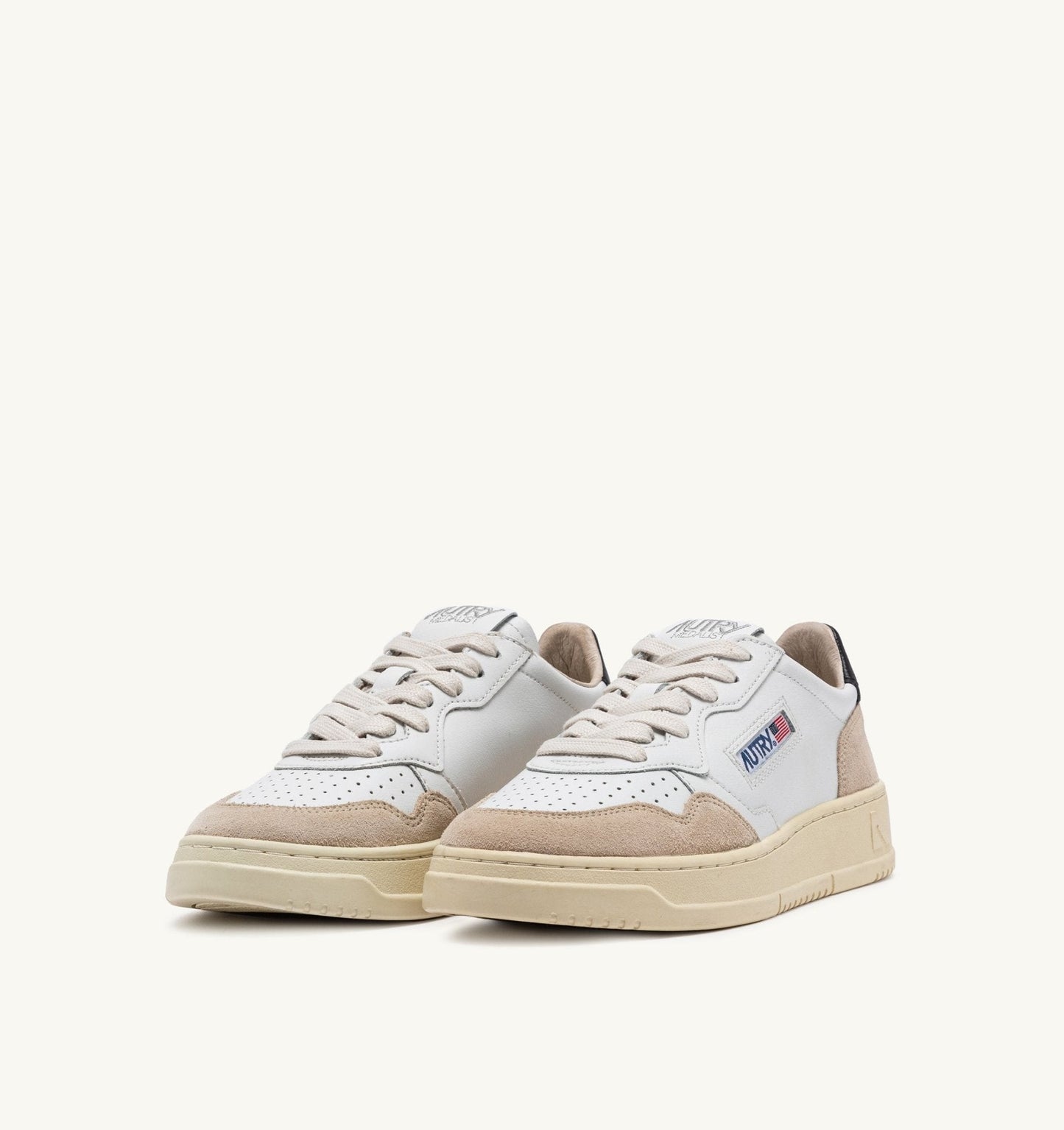AUTRY - MEDALIST LOW SKÓRZANE BUTY SNEAKERSOWE