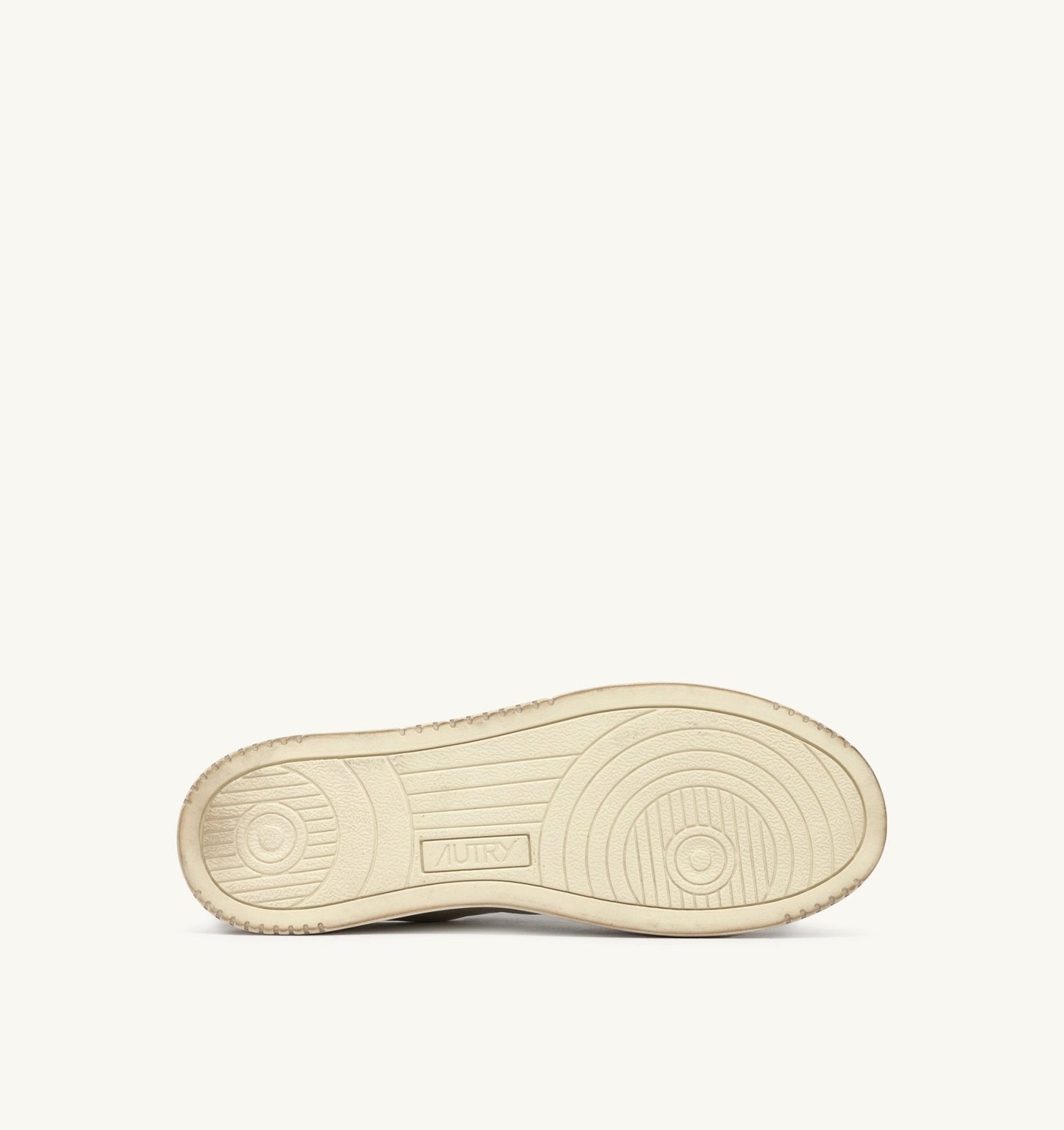 AUTRY - MEDALIST LOW SUPER VINTAGE WHISPER WHITE GREEN AND SREBRNE SNEAKERSY