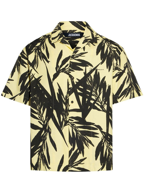 JACQUEMUS - Chemise à imprimé graphique - Lothaire