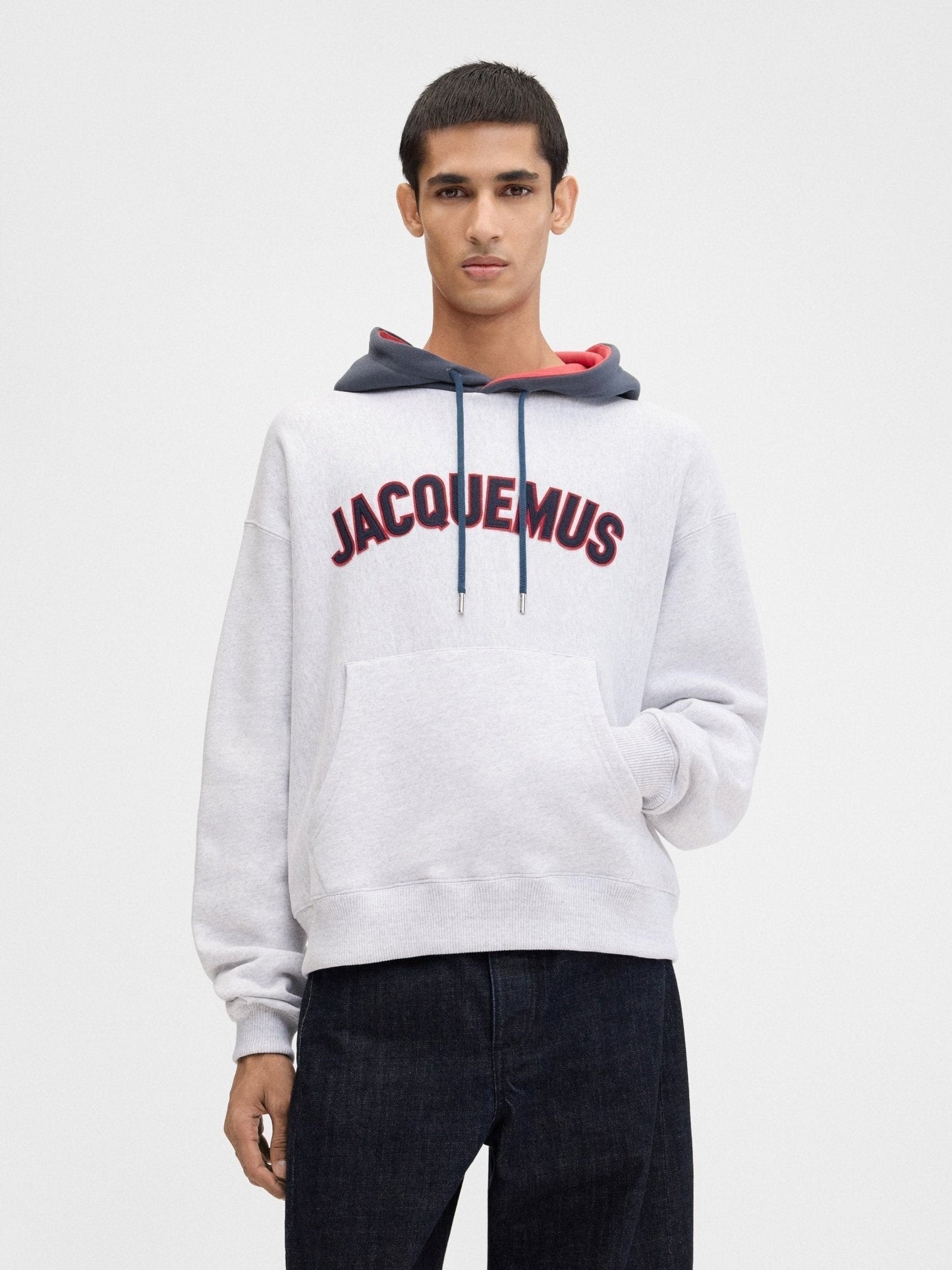 JACQUEMUS - Bluza z kapturem baseballowym