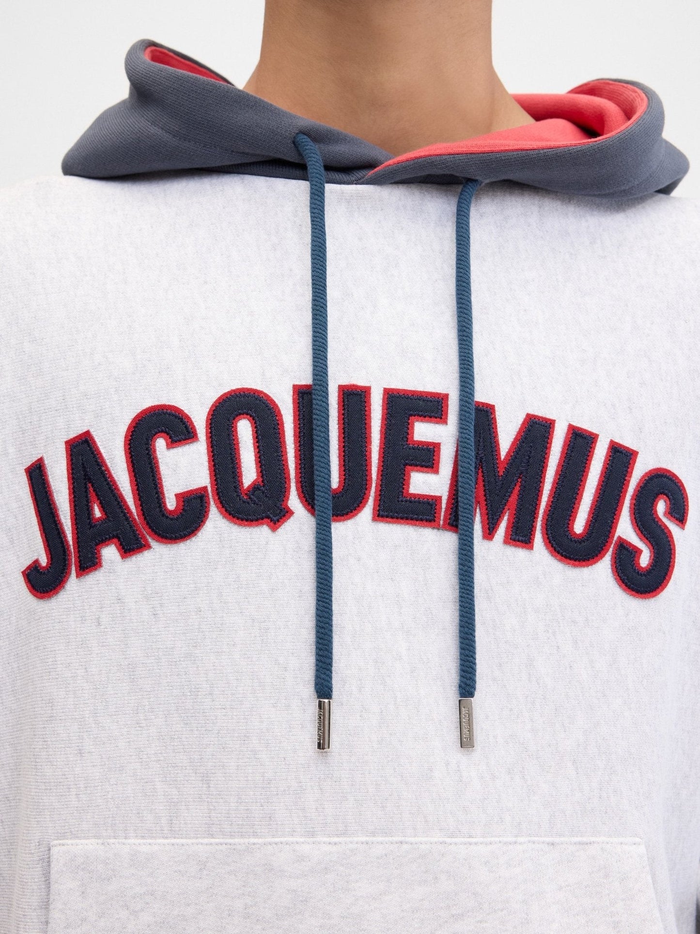 JACQUEMUS - Bluza z kapturem baseballowym