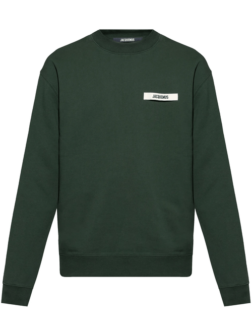 JACQUEMUS - Le sweatshirt Gros Grain Dark green