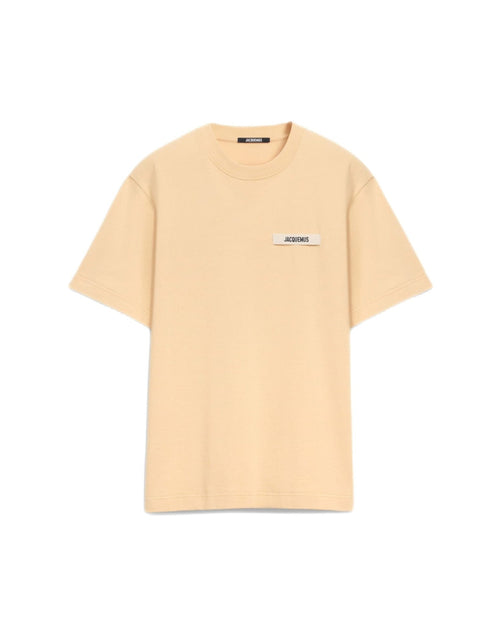 JACQUEMUS - Le t-shirt Gros Grain Light Beige - Lothaire