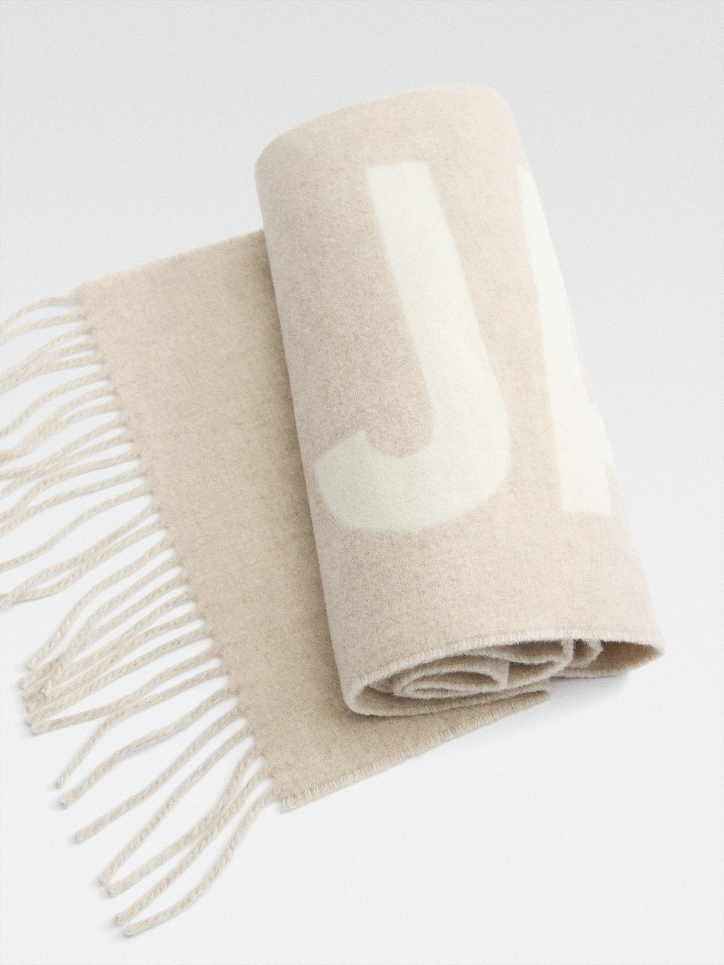 JACQUEMUS - L'écharpe Jacquemus Multi-beige