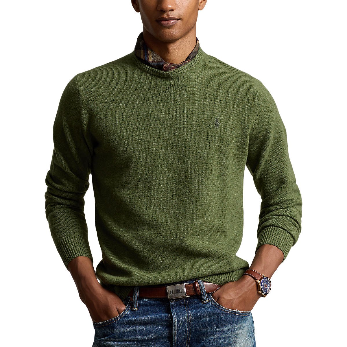 Polo Ralph Lauren - Pullover col rond olive