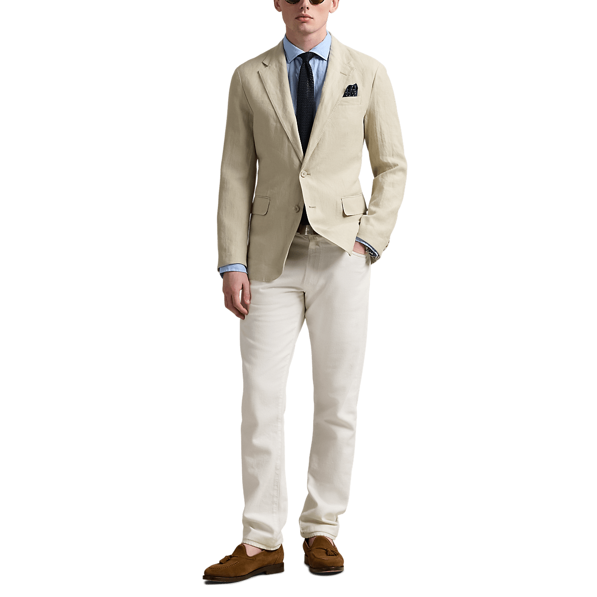 POLO RALPH LAUREN - Veste de costume Polo Soft Modern Fit Beige