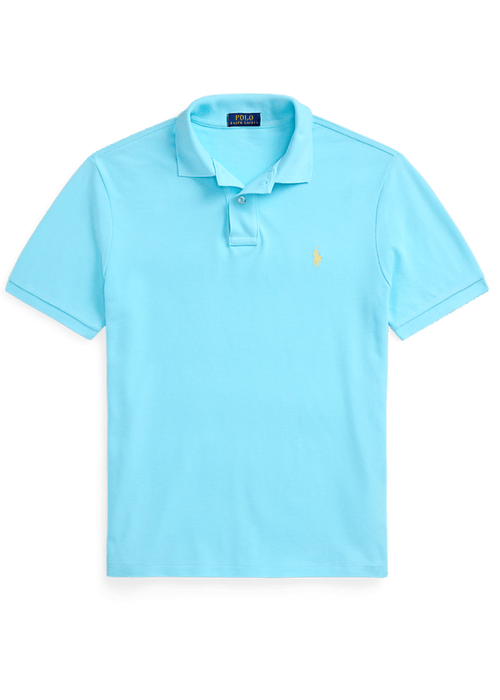RALPH LAUREN - Le polo iconique en coton piqué Bleu ciel - Lothaire