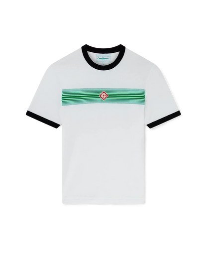 Gradient Stripe Ringer T-Shirt