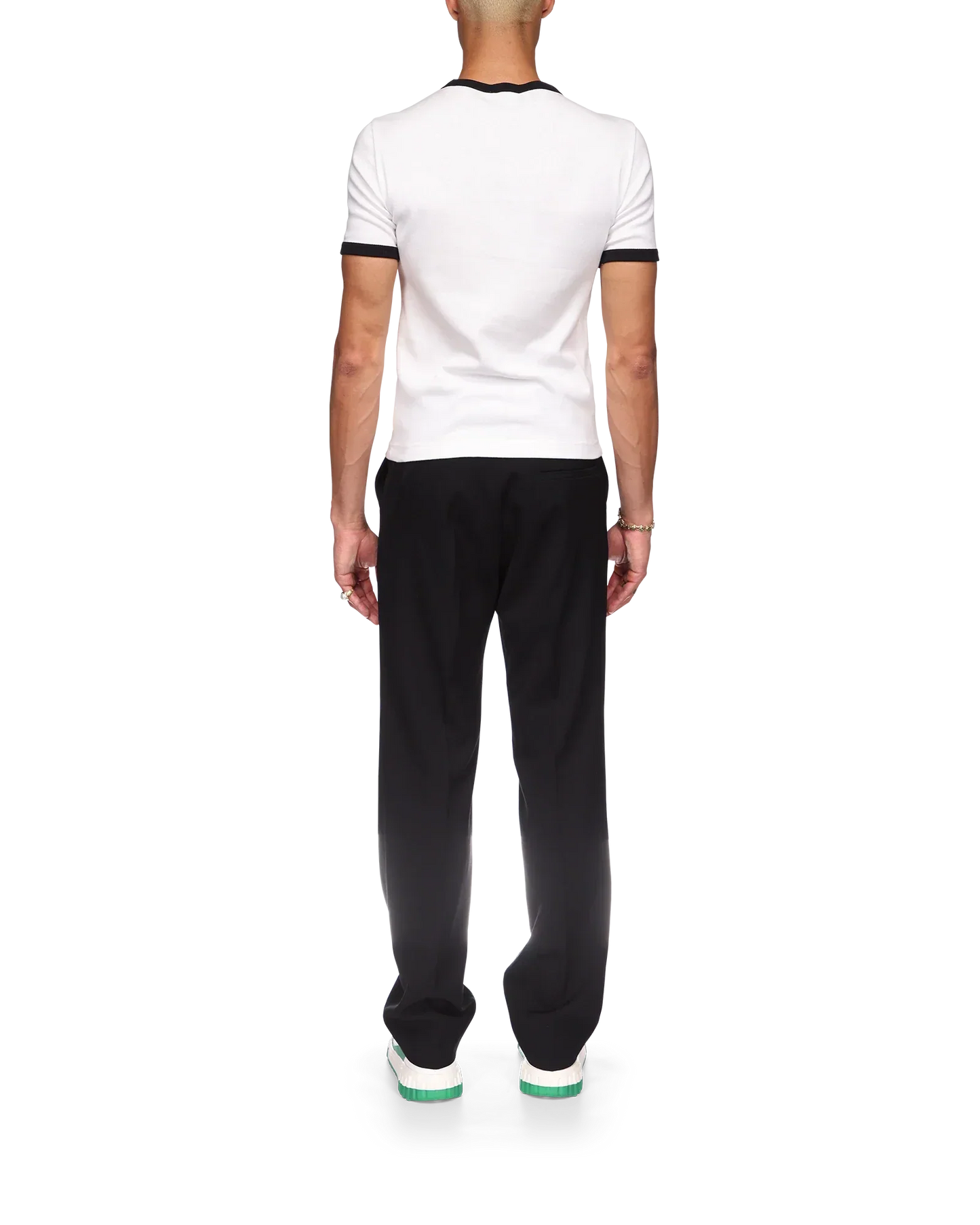 Gradient Stripe Ringer T-Shirt