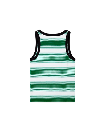Gradient Stripe Ringer Tank Top