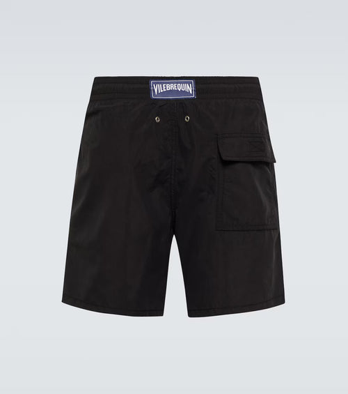 vilebrequin - maillot de bain uni noir