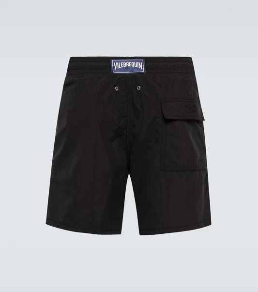 vilebrequin - maillot de bain uni noir
