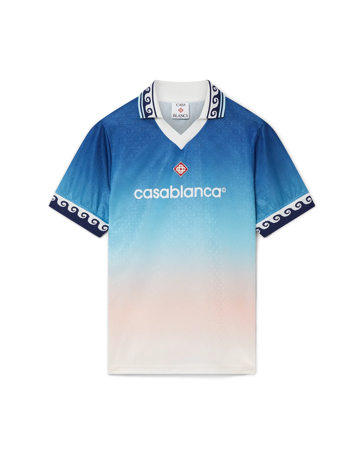 Jacquard Gradient Football Shirt