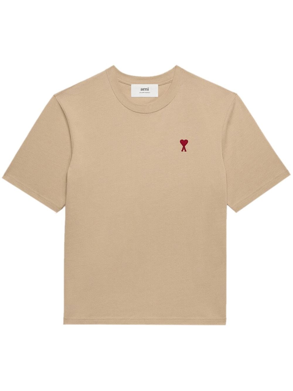 AMI Paris - T-Shirt Champagne Ami De Coeur - Lothaire