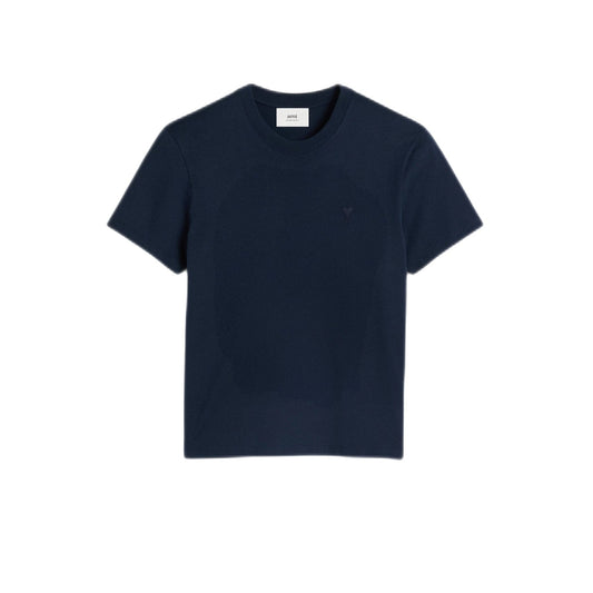 AMI Paris - T-Shirt Noir Coeur brodé - Lothaire