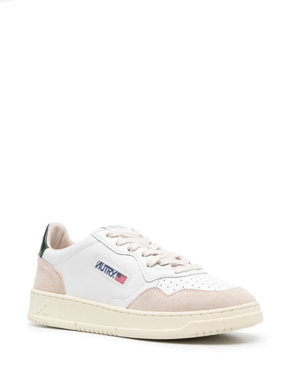 Autry - Baskets cuir Medalist vert
