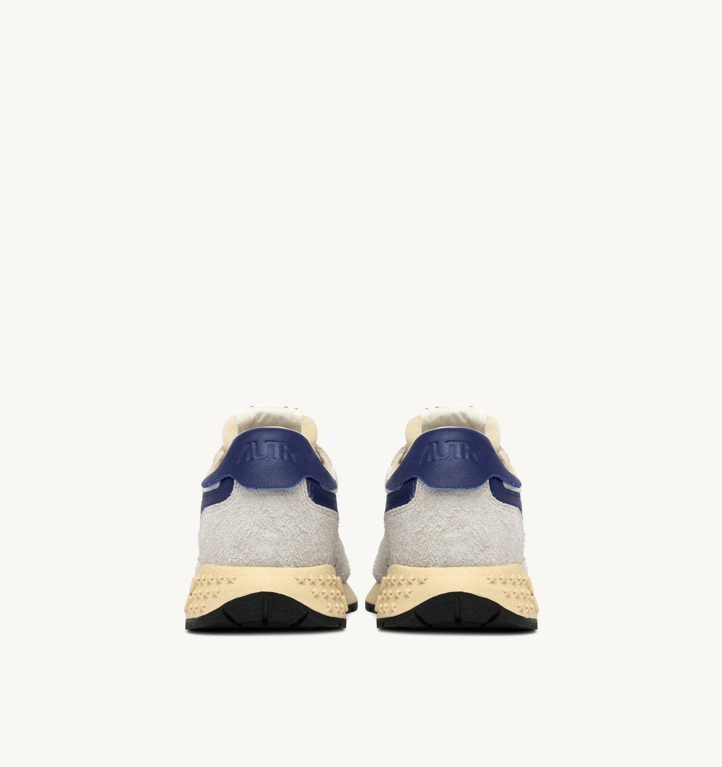 AUTRY - BUTY SNEAKERSOWE REELWIND LOW Z NYLONU I ZAMSZU W KOLORZE BIAŁYM I LIMOGES