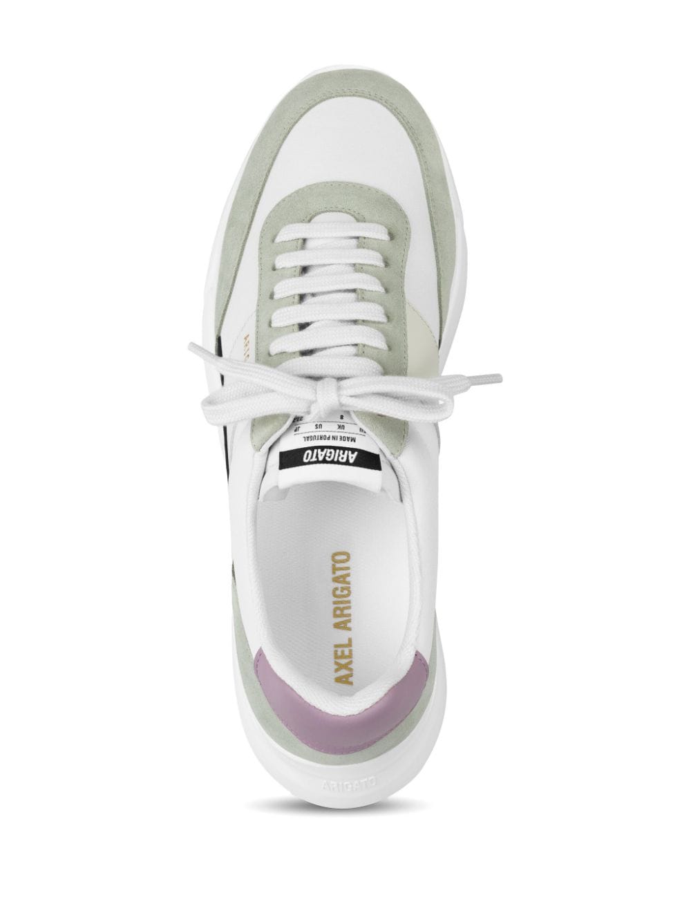 AXEL ARIGATO - baskets Genesis Vintage blanc/vert/lavande