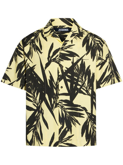 JACQUEMUS - Chemise à imprimé graphique - Lothaire