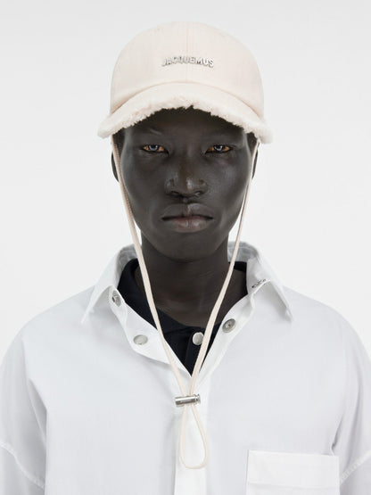 JACQUEMUS - La casquette Artichaut Off-White