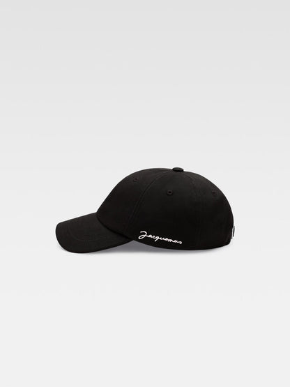 JACQUEMUS - La casquette Jacquemus Black