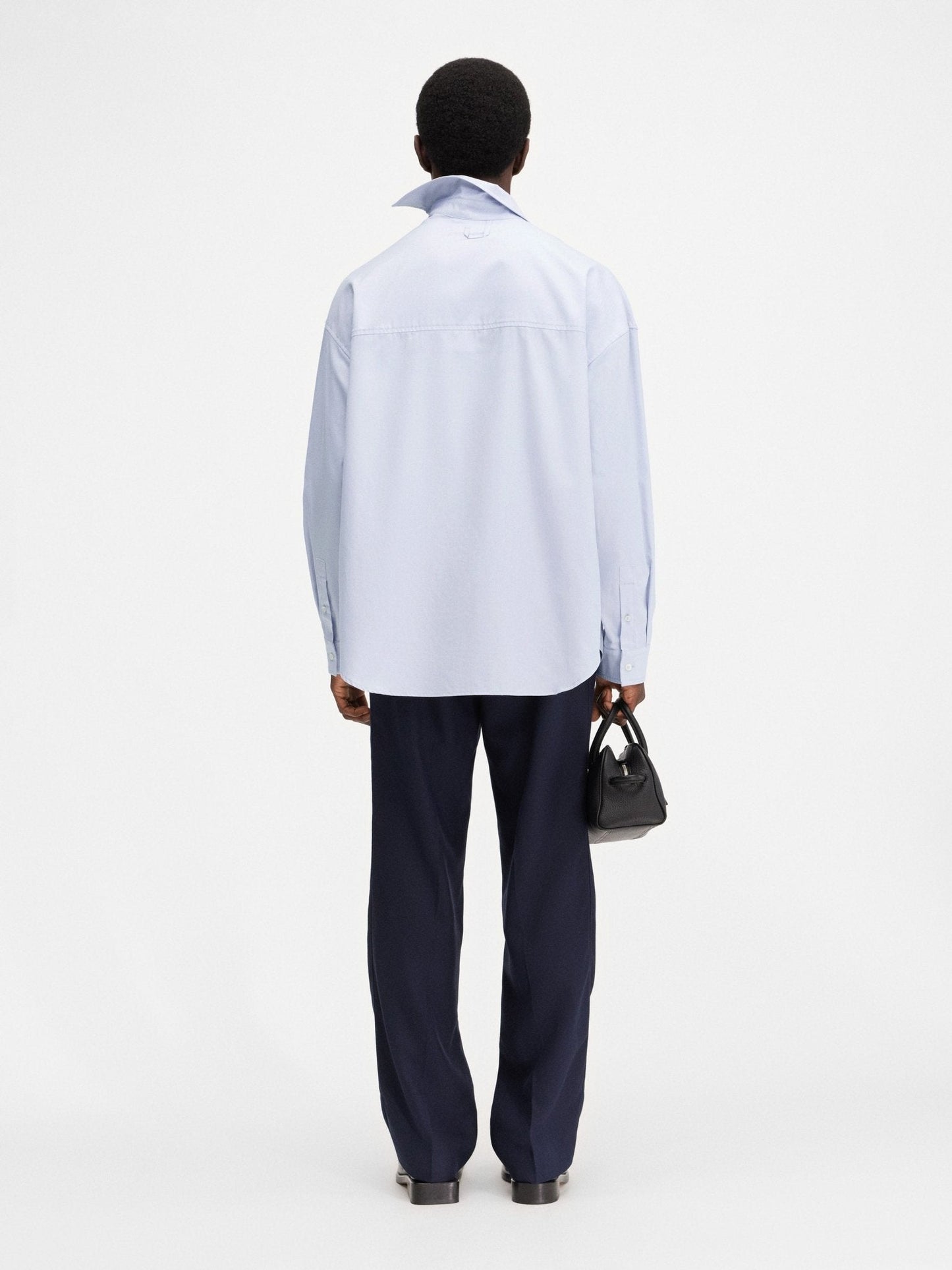 JACQUEMUS - La chemise Cuadro Light Grey