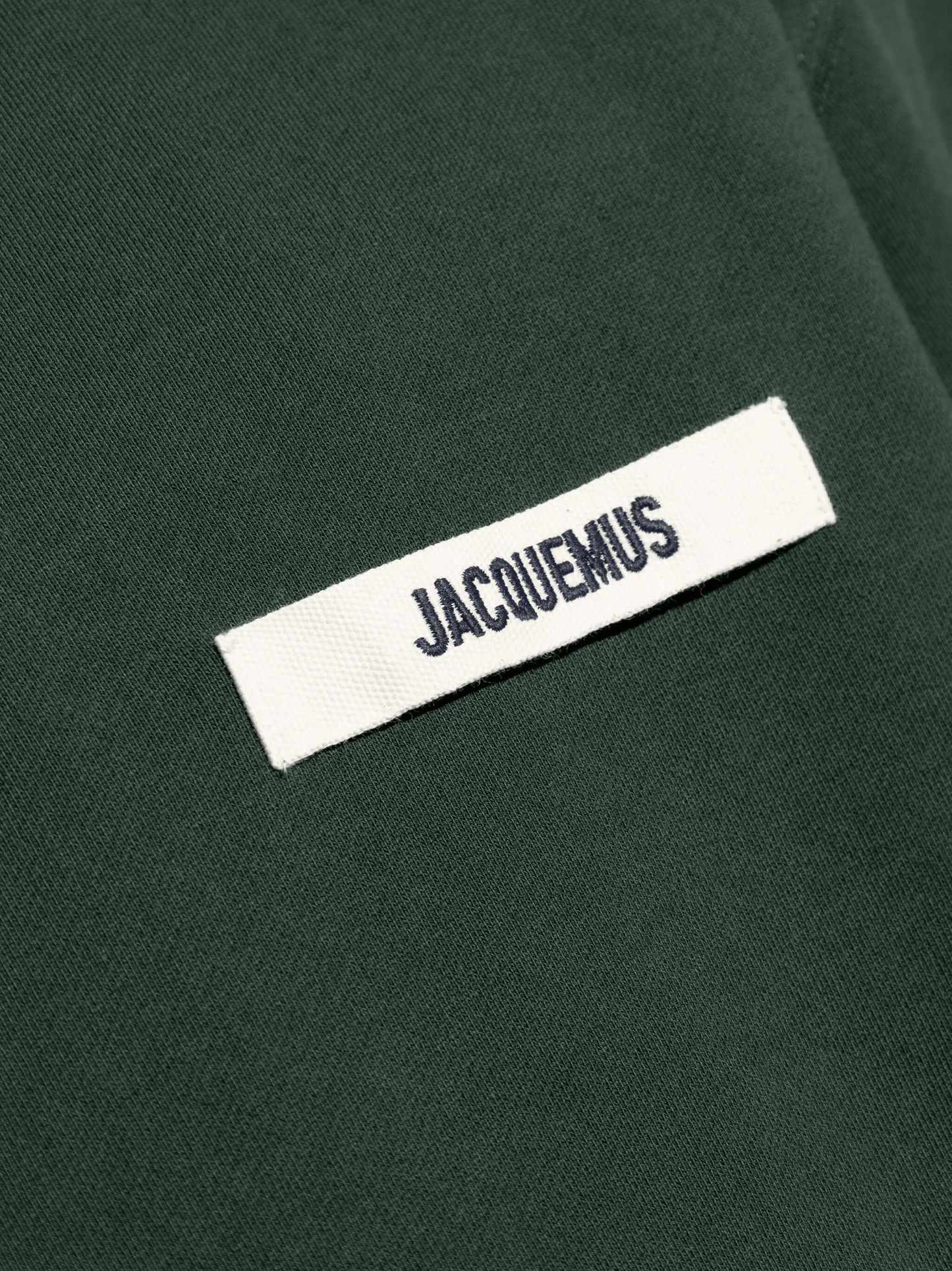 JACQUEMUS -  Le sweatshirt Gros Grain Dark green