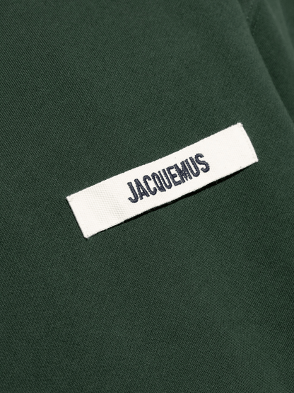 JACQUEMUS -  Le sweatshirt Gros Grain Dark green