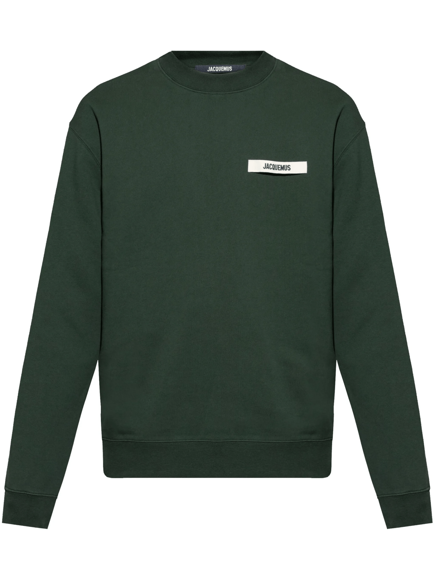 JACQUEMUS -  Le sweatshirt Gros Grain Dark green
