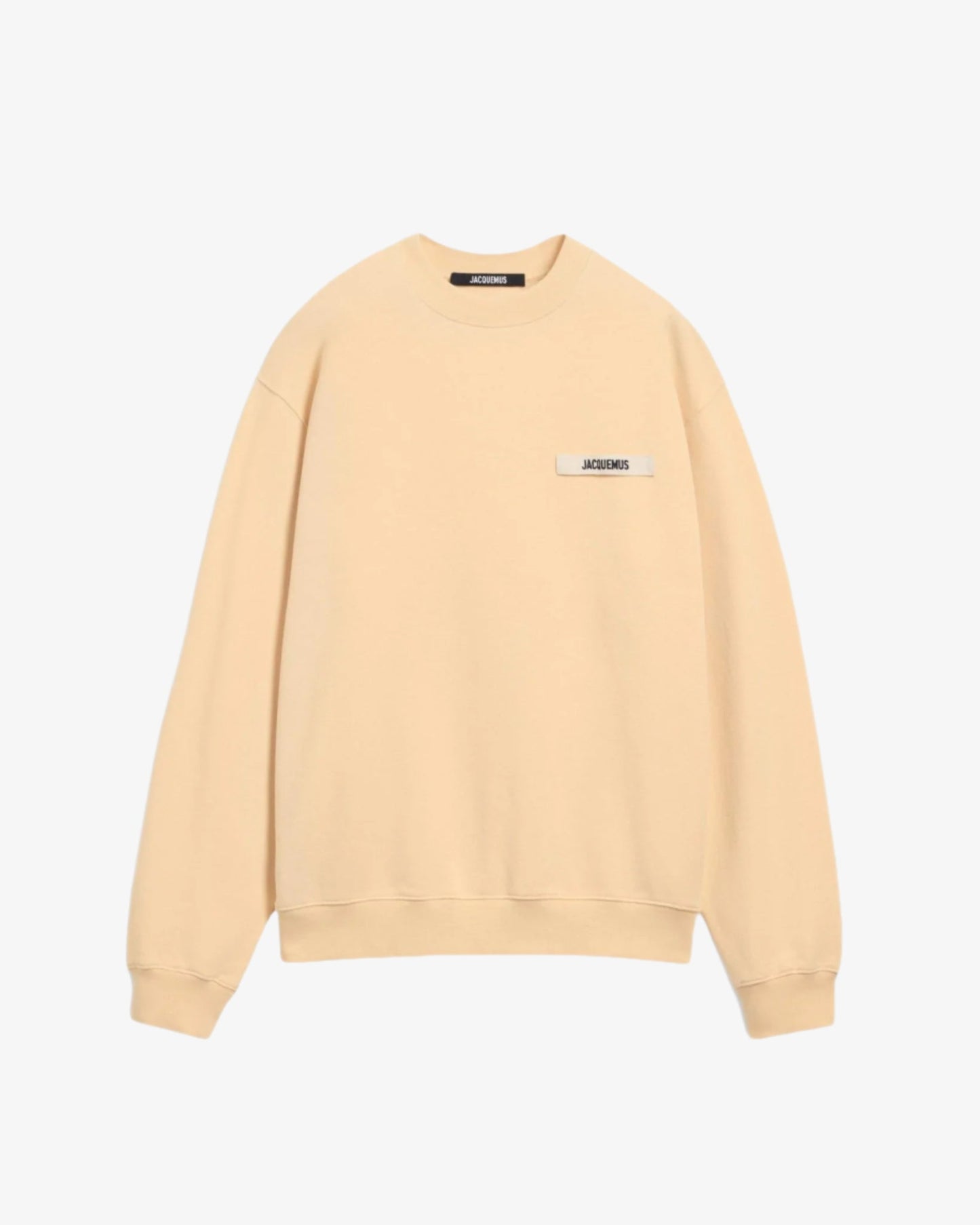 JACQUEMUS - Le sweatshirt Gros Grain Light Beige