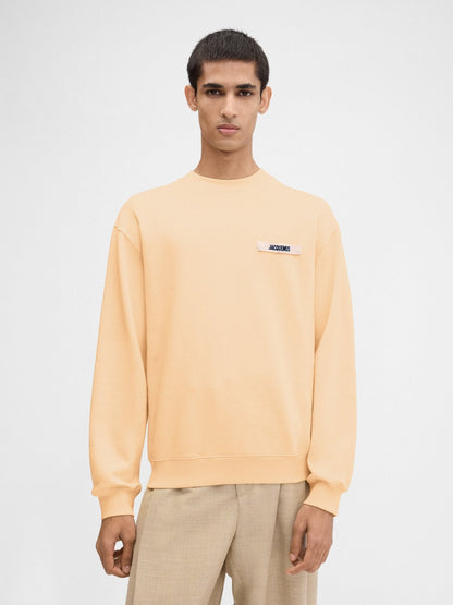 JACQUEMUS - Le sweatshirt Gros Grain Light Beige