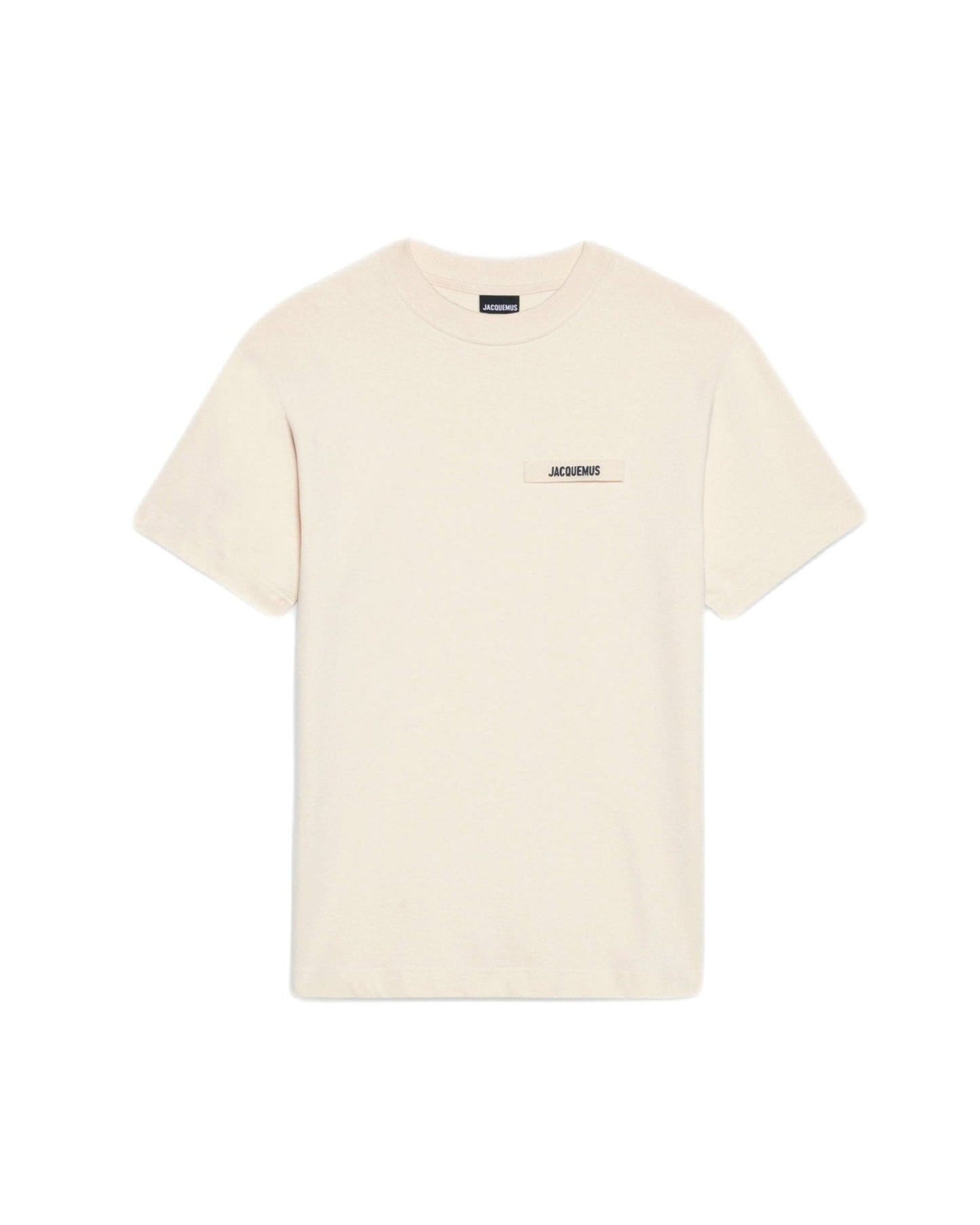 JACQUEMUS - Le t-shirt Gros Grain Beige - Lothaire
