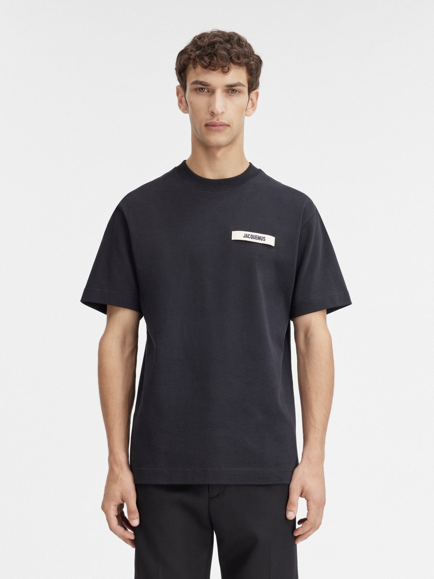 JACQUEMUS - Le t-shirt Gros Grain Black