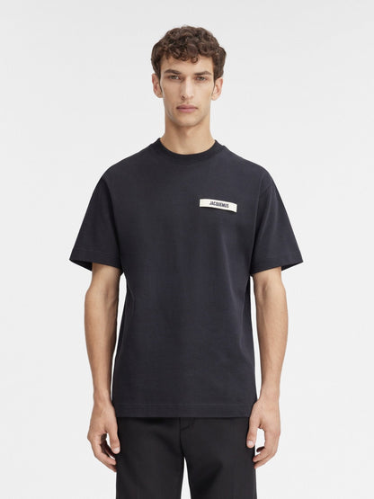 JACQUEMUS - Le t-shirt Gros Grain Black