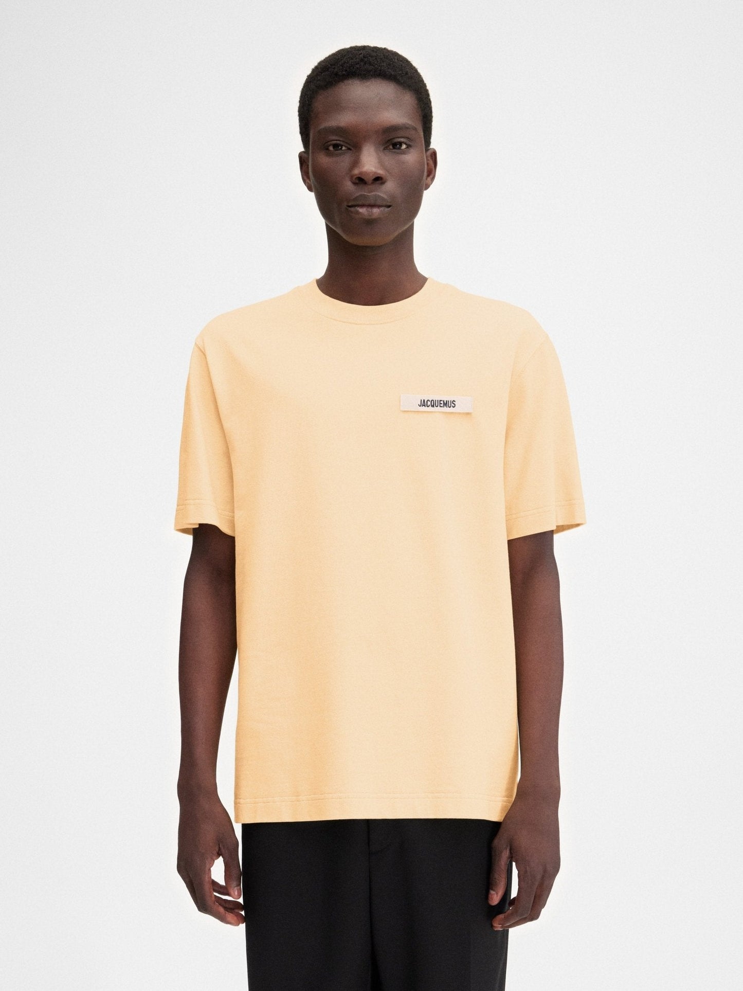 JACQUEMUS - Le t-shirt Gros Grain Light Beige