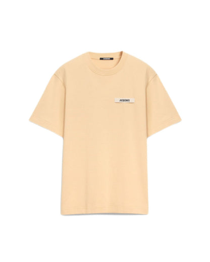JACQUEMUS - Le t-shirt Gros Grain Light Beige - Lothaire