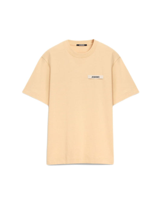 JACQUEMUS - Le t-shirt Gros Grain Light Beige - Lothaire