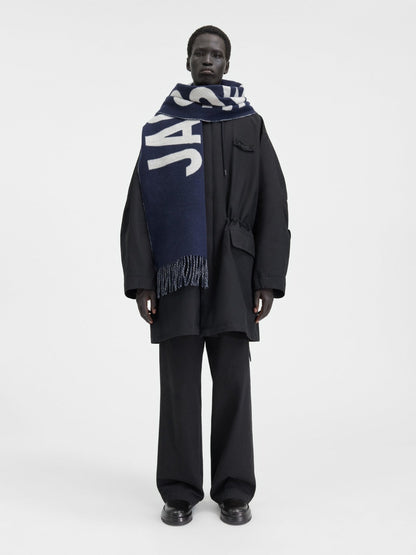 JACQUEMUS - L'écharpe Jacquemus Navy