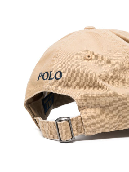 Polo Ralph Lauren Casquette de baseball coton chino Luxury tan