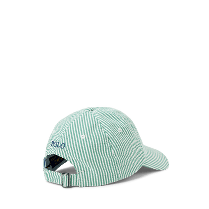 POLO RALPH LAUREN - Casquette de baseball en seersucker