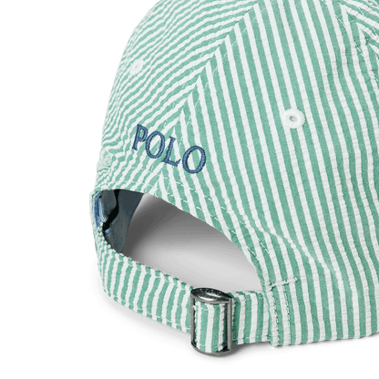 POLO RALPH LAUREN - Casquette de baseball en seersucker
