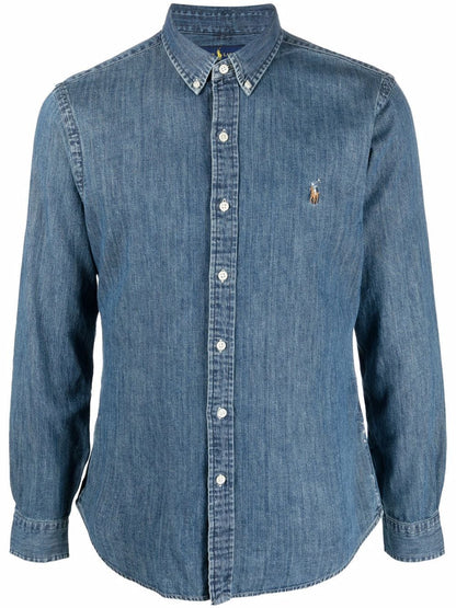 Polo Ralph Lauren Chemise cintrée Denim - Lothaire