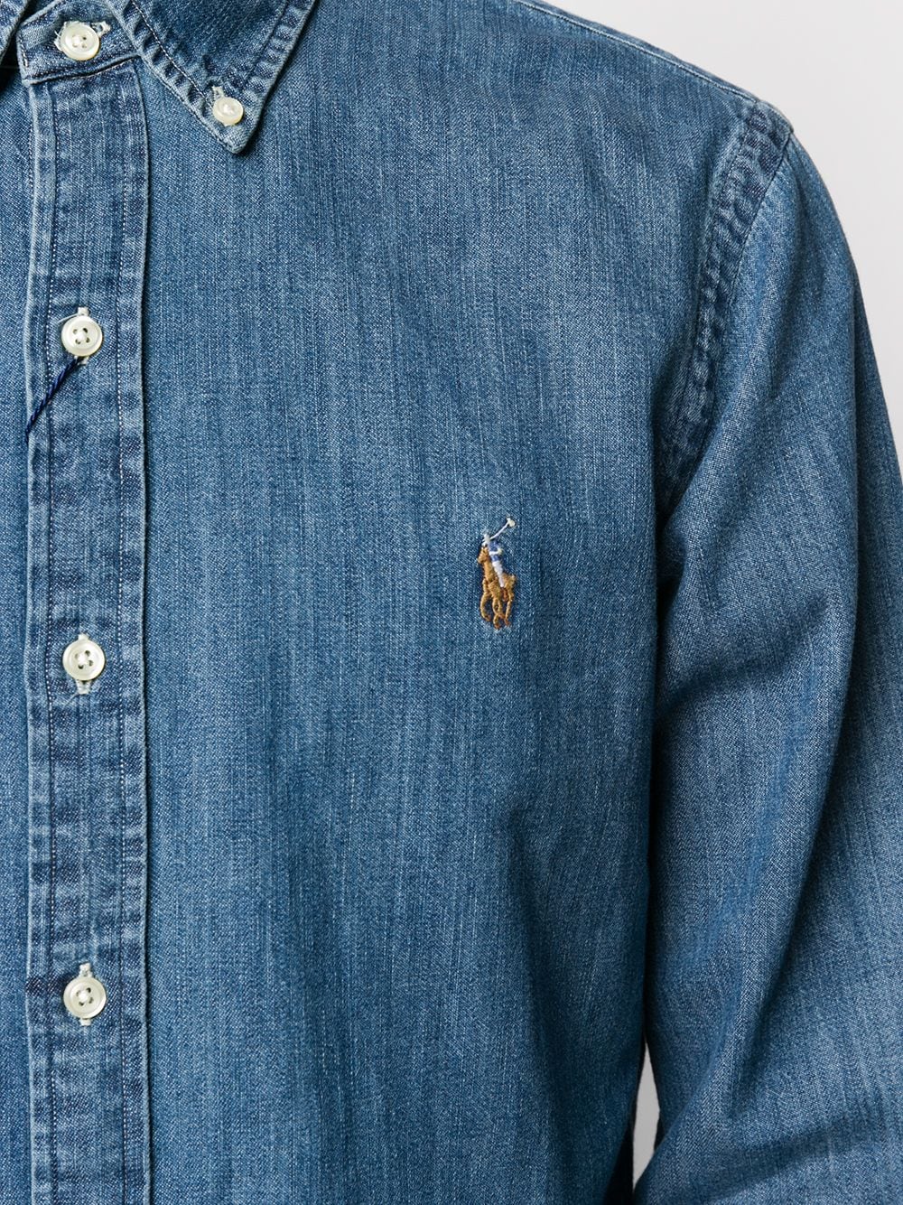 Polo Ralph Lauren Chemise en denim à logo