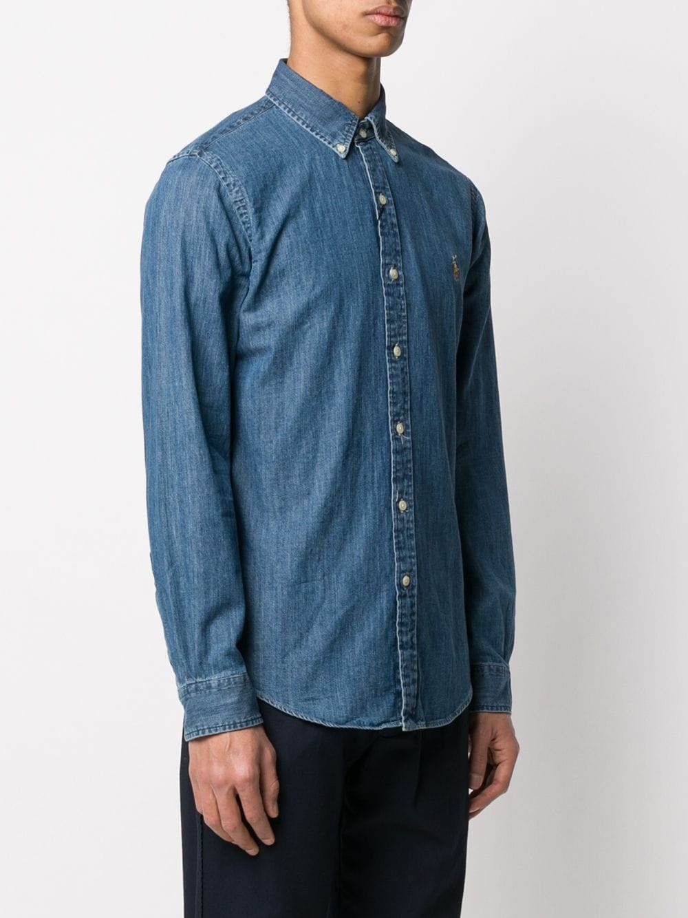 Polo Ralph Lauren Chemise en denim à logo